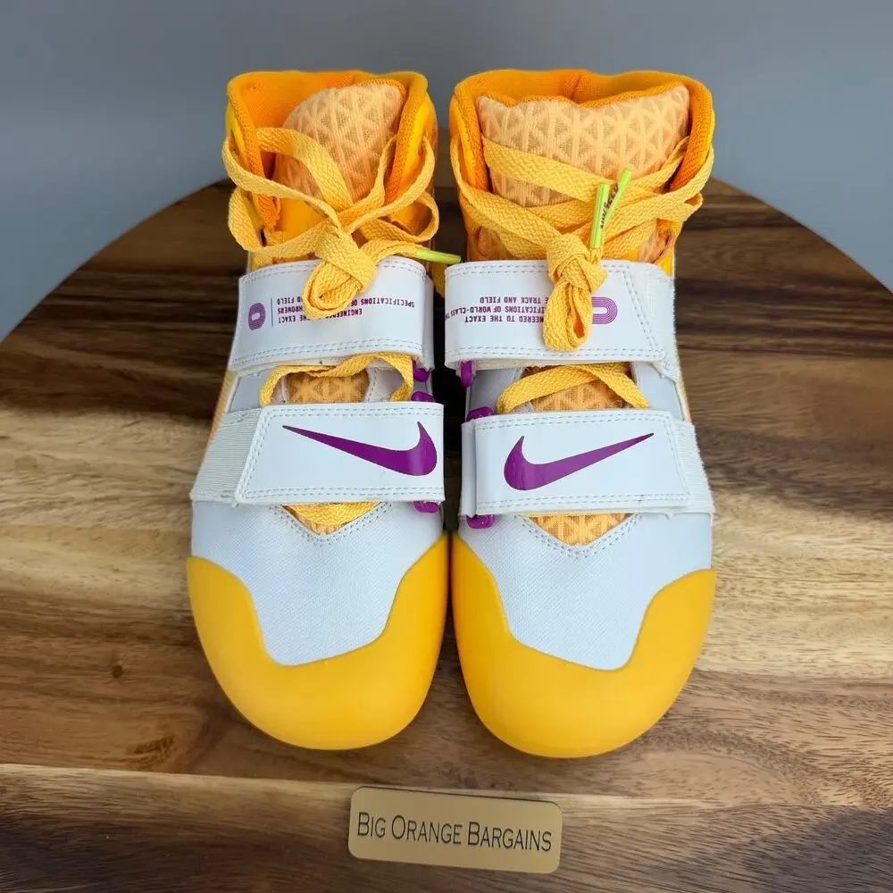 Nike Zoom Javelin Elite 3 Citron Pulse Yellow Men's 13 FZ9626-800 New With Bag